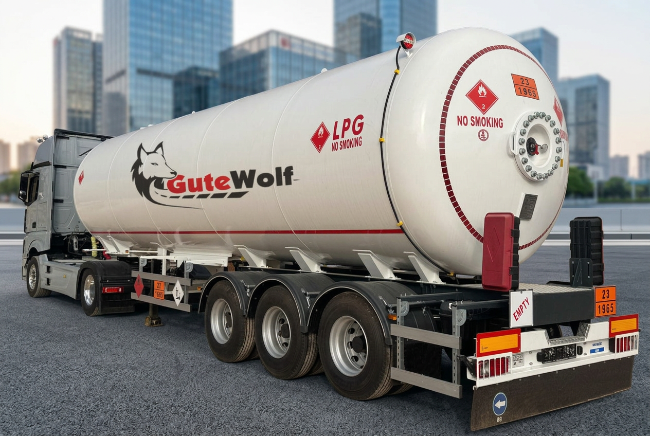 Полуприцеп газовоз GuteWolf 44–50 м³ (3 оси)