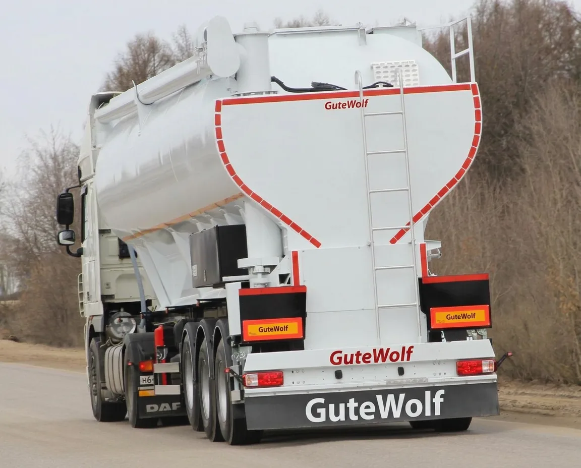 Кормовоз GuteWolf со шнековой выгрузкой 50 м³ (алюминий) — фото 6