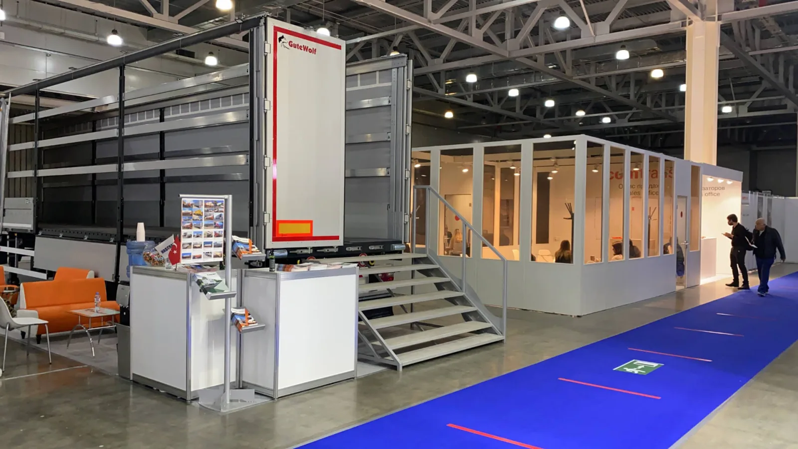 GUTEWOLF на выставке COMTRANS 2021 — премьера шторного полуприцепа GuteWolf — COMTRANS, Крокус Экспо, Москва