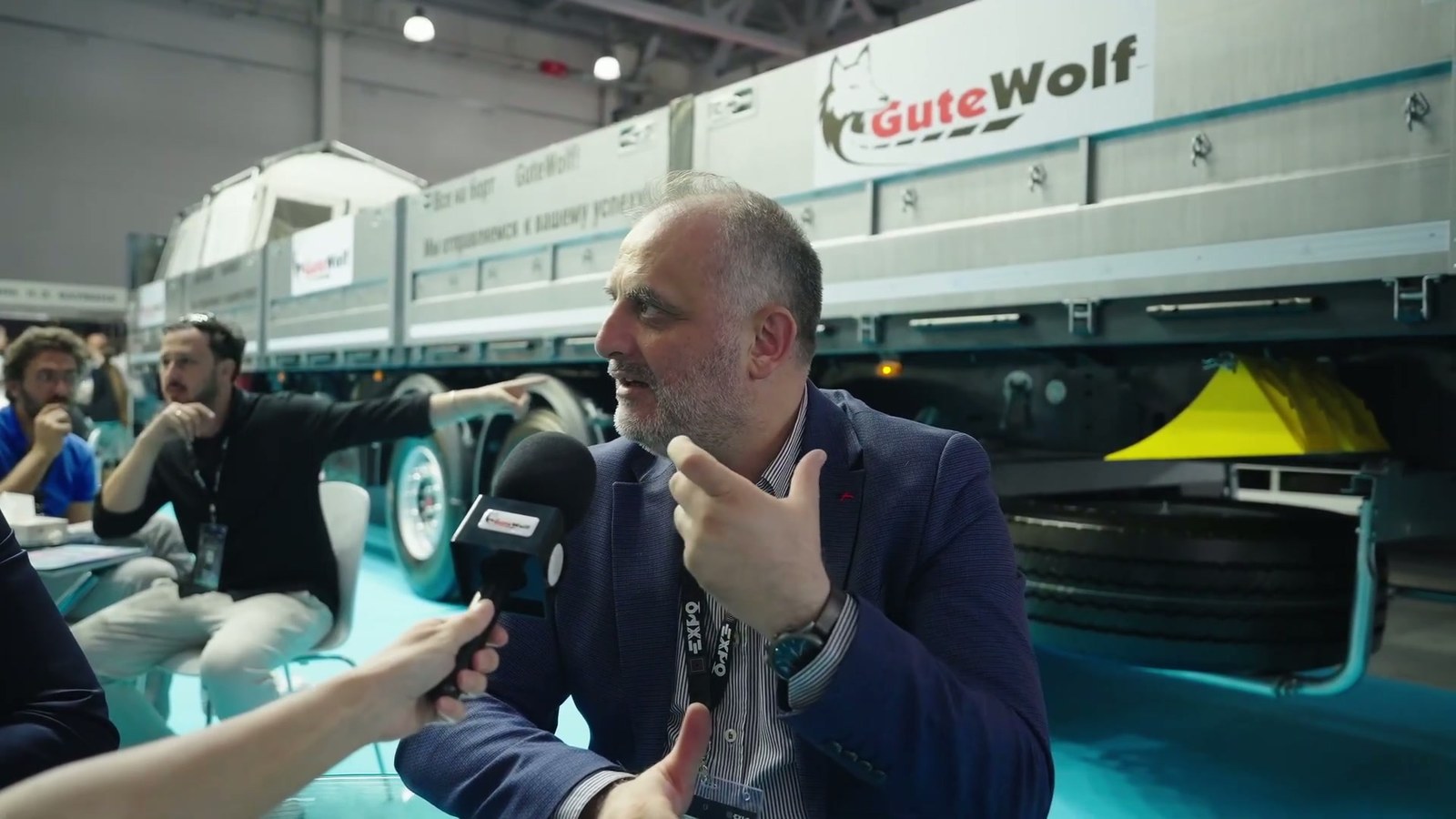 Интервью на стенде GUTEWOLF на COMVEX-2025 в Крокус Экспо
